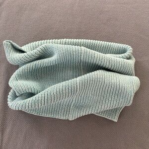 GAP super soft infinity scarf turquoise NWOT